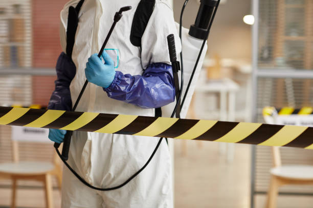 Professional Unattended Death Cleanup technician working in Parker City, IN